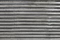 The background consists of longitudinal pipes, horizontal arrangement Royalty Free Stock Photo
