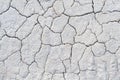 Background cracked, dry white clay, natural material, atmospheric impact, outdoors,