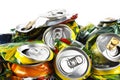 Drinking cans Royalty Free Stock Photo