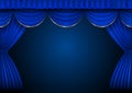 Background curtain stage. Royalty Free Stock Photo