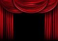 Background curtain stage. Royalty Free Stock Photo