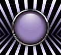 Background 3d with purple button