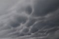 Background of dark clouds before a thunder-storm Royalty Free Stock Photo