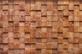 Background of dark wooden blocks covered with stain Royalty Free Stock Photo