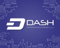 Background dash blockchain style collection