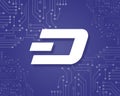 Background dash blockchain style collection