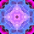 Background deco symmetrical abstract, seamless with sacred geometry in mandala