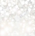 Sparkling winter Christmas party lights background. Royalty Free Stock Photo