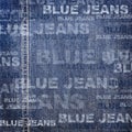 Background denim texture