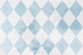 Pastel blue checkered diamond pattern