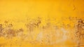 Background for design of a yellow painted wall with brown spots background