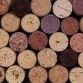 Detail texture wine corks Royalty Free Stock Photo