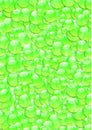 Background of differrent sized green balls Royalty Free Stock Photo