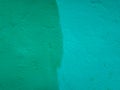 background dirty concrete surface turquoise color