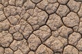 Dried mud cracks Royalty Free Stock Photo