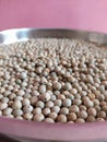 Background of  Dried Peas,Pea, Beans,Matar side view Royalty Free Stock Photo