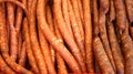 Background with dried and smoked sausages Royalty Free Stock Photo