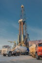 Cementing works while drilling an oil and gas well