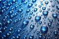 Blue Drops Background Royalty Free Stock Photo