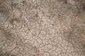 Background Dry Cracked Soil Dirt Or Earth During Drought. Dry Cracked Royalty Free Stock Photo