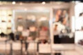 duty free shop in airport out of focus Royalty Free Stock Photo