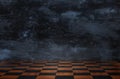 Background of empty chess board Royalty Free Stock Photo