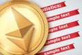 Background of Ethereum Infographic