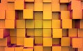 Background from extruded squares