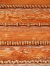 Background - fancy log house wall Royalty Free Stock Photo