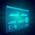 Background features circuitry patterns symbolizing technology and data Royalty Free Stock Photo