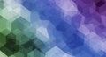 Background featuring overlapping translucent hexagons in shades of green Royalty Free Stock Photo