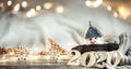 Background festive new year background with numbers 2020 Royalty Free Stock Photo