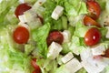 Background of fetta salad