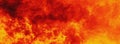 Background of fire as a symbol of hell and inferno Royalty Free Stock Photo