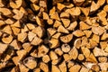Background of firewood texture Royalty Free Stock Photo