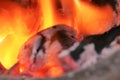 Background of flame heat Royalty Free Stock Photo