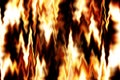 Background with flames