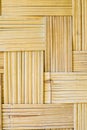 Background of woven bamboo strips Royalty Free Stock Photo