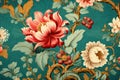 Background floral background pattern wallpaper design flower decorative Royalty Free Stock Photo
