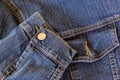 Blue jean texture background Royalty Free Stock Photo