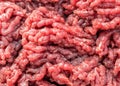 Background in the form of fresh ground beef