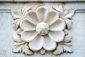Background, Fragment of Decorative Wall Buildings Royalty Free Stock Photo