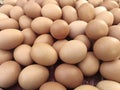 Background of fresh eggs for sale at a market Royalty Free Stock Photo