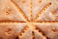 Background of fresh homemade bread Royalty Free Stock Photo
