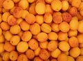 Background of fresh ripe apricots close up Royalty Free Stock Photo