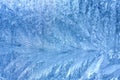 Background Frosty pattern on glass