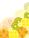 Background with fruits