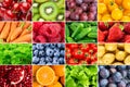 Background of fruits, vegetables and berries. Fresh food. Healthy food. Vitamins Royalty Free Stock Photo