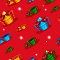 Background with gifts