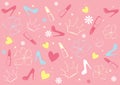 Background Glamour Pink